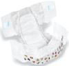 Medline MSC266044 DryTime Disposable Baby Diapers,White,CLOTHLIKE,CVR,SZ 4,22-35LB CS 160/CS