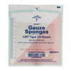 Medline NON21448 GAUZE,SPONGE,4X4,8-PLY,Sterile,LF,2/PK CS 1200/CS