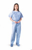 Medline NON27213M PANT,SCRUB,ELASTIC-WAIST,BLUE,Medium,DISPOSABLE CS 30/CS