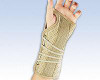 BSN-22150720 SILVER LABEL SOFT FIT SUEDE WRIST SUPPORT XL (FITS OVER 7 1/2), LEFT, BEIGE (BSN-22150720)