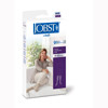 BSN-7457750 PR/1 JOBST SOSOFT WOMEN, KNEE HIGH, 30-40MMHG, SM, RIBBED BLACK, CLOSED TOE