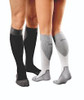 BSN-7528930 PR/1 JOBST SPORT STOCKING UNISEX, 15-20MMHG, SM, GREY/BLACK, CLOSED TOE