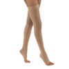 BSN-7542505 PR/1 JOBST ULTRASHEER WOMEN, THIGH HIGH W/SIL DOT BAND, 15-20MMHG, SM, NATURAL, OPEN TOE