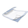 Kendall 1093 CS/15BG (10EA/BG) WINGS FLUFF UNDERPAD MODERATE ABSORBENCY 23" X 36" LT. BLUE