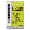 Kerr 821-4025 Sybron K-Flex Files Assorted 25mm #15-40 (Kerr 821-4025)