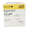 Look 551B Suture Plain Gut Ds18/C6 4-0 27" 12/Box