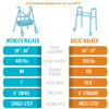 Stander Wonder Walker Plus - 4300 BW Black Walnut