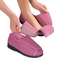 Silvert's 101000208 Women's Extra Extra Wide Width Adaptive Slippers, Size 12, DUSTY ROSE