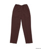 Silvert's 130900704 Womens Elastic Waist Polyester Pants 2 Pockets , Size 14, CHOCOLATE