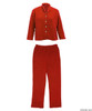 Silvert's 141410501 Womens Jogging Suit , Size 2X-Large, RED