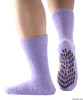 Silvert's 191400701 Hospital, Non Skid / Anti Slip , Fuzzy Gripper Socks , Size Regular, LAVENDER