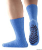 Silvert's 191410601 Hospital, Non Skid / Anti Slip , Fuzzy Gripper Socks , Size X-Large, BLUE