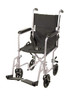 Transport Chair Aluminum 19" Silver (3259)