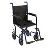 Transport Chair HD 20" Blue (3283)