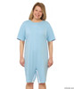 Silvert's 233600201 Womens Incontinence Dignity Suit , Size Small, MID BLUE