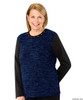 Silvert's 237300104 Women's Stylish Adaptive Sweater Top, Size X-Large, COBALT