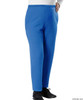 Silvert's 250501104 Womens Wheelchair Adaptive Open Back Fleece Pants, Size Large, BLUE