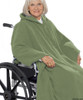 Silvert's 271000401 Mens Wheelchair Cape & Womens Adaptive Wheelchair Cape Clothing , Size ONE, KHAKI