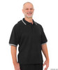 Silvert's 507100401 Adaptive Clothing Men , Size Small, BLACK