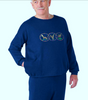 Silvert's 510300602 Men's Adaptive Fleece Sweatshirt Top , Size Small, BLUE (Silvert's 510300602)