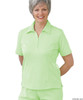 Silvert's 135100203 Womens Regular Popular Polo, Size Large, LIME