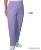 Silvert's 141200504 Regular Fleece Tracksuit Pants For Women , Size Large, LILAC