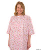 Silvert's 161300202 Womens Regular Short Cotton Sleepwear Nightgown , Size Small, PINK