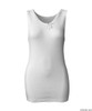 Silvert's 180200104 Womens Cotton Comfort Undervests For Elderly Senior, Size Large, WHITE