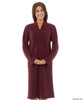 Silvert's 210600201 Ladies Winter Weight Adaptive Apparel Dress , Size Small, BURGUNDY