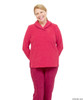 Silvert's 245800103 Womens Adaptive Tracksuit Set / Sweat Suits , Size Large, RASPBERRY/PLUM