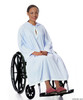 Silvert's 302001101 Terry Shower Cape  , Size ONE, BLUE