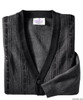 Silvert's 503700301 Cardigan Sweater For Men With Pockets , Size Small, CHARCOAL