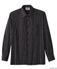 Silvert's 504032402 Mens Conventional Sport Shirt , Size Medium, BLACK/RED
