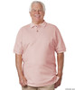 Silvert's 504900102 Mens Regular Knit Polo Shirt , Size Medium, PINK