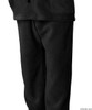 Silvert's 518100102 Mens Easy Access Clothing Polar Fleece Pants , Size Small, BLACK