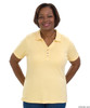 Silvert's 132100502 Short Sleeve Polo Style Tshirt, Size Medium, YELLOW