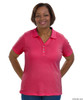 Silvert's 132100204 Short Sleeve Polo Style Tshirt, Size X-Large, FUSCHIA