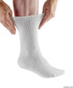 Silvert's 191200105 Womens & Mens Diabetic Socks , Size X-Large, WHITE