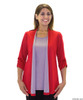 Silvert's 233700201 Womens Fashionable Adaptive Top , Size Small, RED