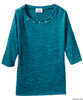 Silvert's 235100202 Lovely Adaptive Top For Women, Size Medium, TEAL