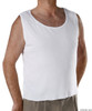 Silvert's 280250104 Mens Adaptive Clothing , Size Large, WHITE