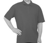 Silvert's 504311003 Men's Regular Knit Polo Shirt, Short Sleeve, Size 4X-Large, DARK HEATHER (Silvert's 504311003)