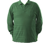 Silvert's 504801501 Men's Regular Long Sleeve Polo Jersey Shirt Top, Size Small, HUNTER (Silvert's 504801501)