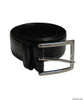 Silvert's 508500105 Men's Assorted Leather Belts, Size 36, BLACK