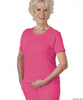 Silvert's 133502204 Womens Regular T Shirt, Short Sleeve, Round Neck, Size X-Large, WATERMELON