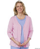 Silvert's 136000505 Womens Regular Two Pocket Cardigan Jacket , Size 2X-Large, SOFT PINK