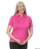 Silvert's 136600102 Womens Polo Shirt For Seniors , Size Medium, MAGENTA