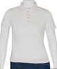 Silvert's 136600303 Womens Polo Shirt For Seniors , Size Large, WHITE