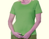 Silvert's 137200102 Women's Short Sleeve Top For Seniors , Size Medium, APPLE GREEN (Silvert's 137200102)