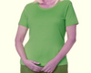 Silvert's 137200103 Women's Short Sleeve Top For Seniors , Size Large, APPLE GREEN (Silvert's 137200103)